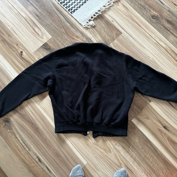 Vintage Agnes B Drop Sleeve sweatshirt Cardigan - Picture 5 of 6